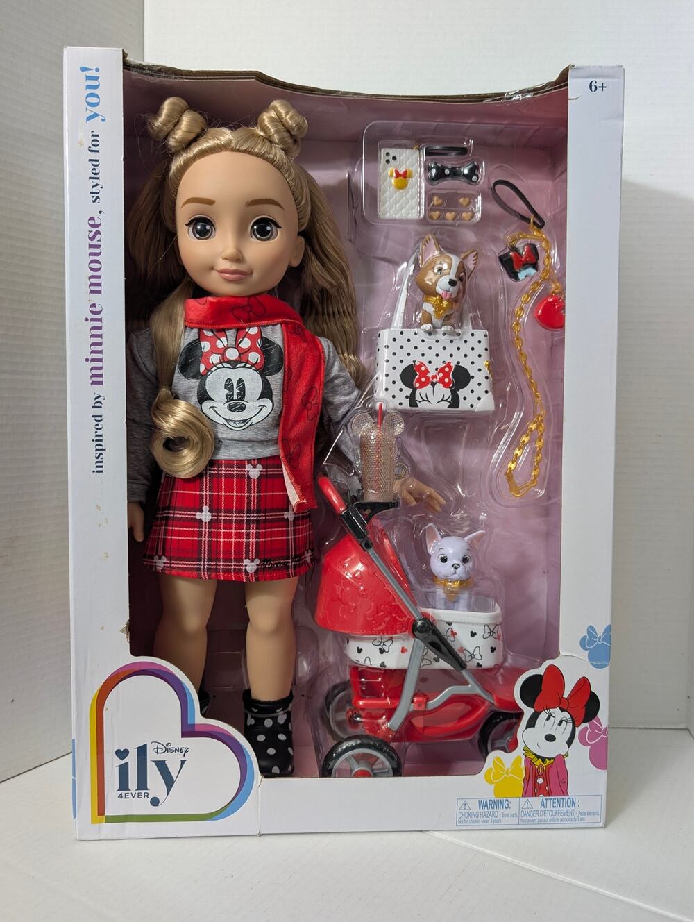 Disney ily 4EVER Minnie Mouse Doll NIB Jakks Pacific Fashion Puppies